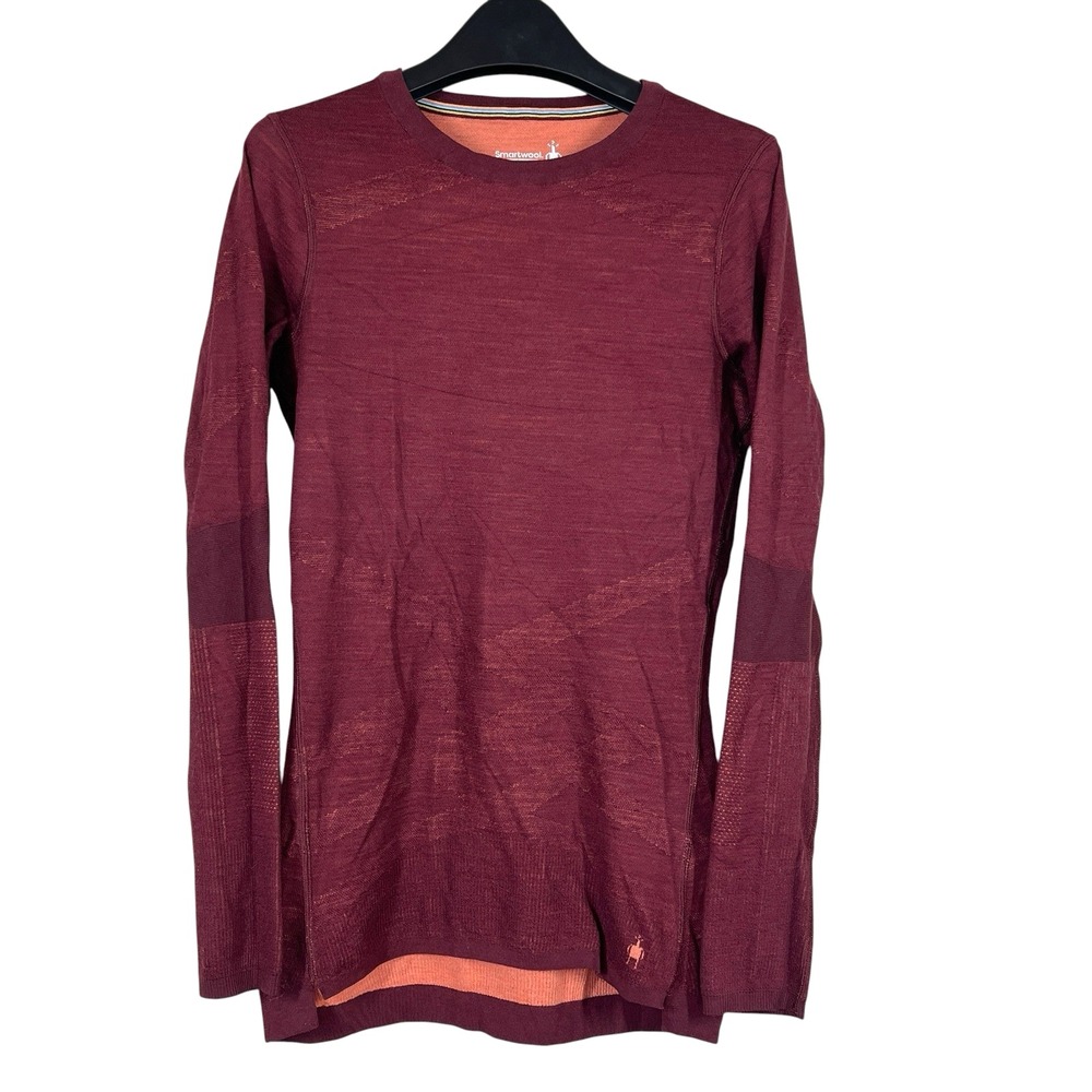 SmartWool Intraknit 200 Base Layer Top Womens M Merino Wool Blend Knit Mesh